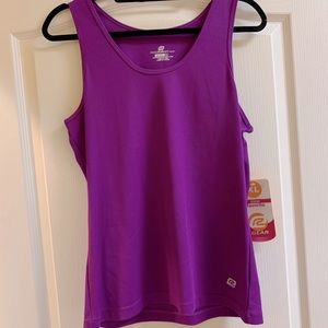 ***Road Runner magenta ribbed tank top NWT size XL